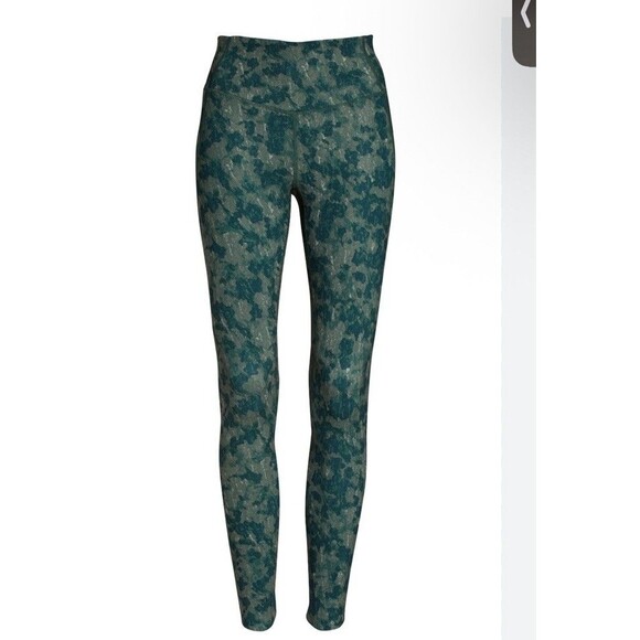 Zella Pants - Women / Teen Zella Green Print Leggings size Medium